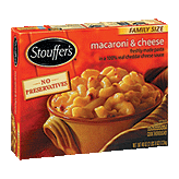 Stouffer's Family Size macaroni & cheese Left Picture